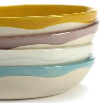 Serax X Ottolenghi Bord S Sunny Yellow - 11xh2cm - 4 stuks