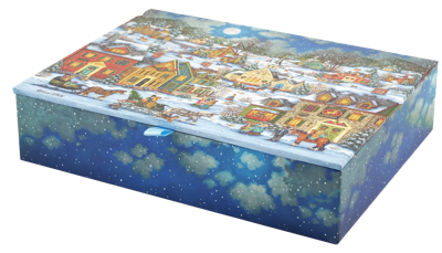 Festive Village Deluxe Doosje 20 stuks
