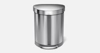 Simplehuman Afvalemmer Liner Pocket Half Rond Recycler 55 liter - thumbnail