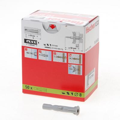 Fischer 53264 FU 8 x 50 Universele pluggen 50 mm 8 mm 50 stuk(s)