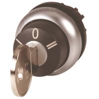 Eaton 111773 M22-WRS3-MS2 Sleutelknop Kunststof frontring Sleutel Zwart 1 stuk(s)