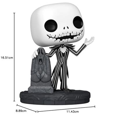 The Nightmare Before Christmas 30th Anniversary Funko Pop Vinyl: Jack with Gravestone