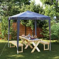 Partytent 2x2 m blauw - thumbnail
