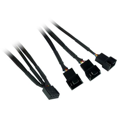 Inter-Tech Argus RS07 PC-ventilator Zwart (b x h x d) 120 x 120 x 25 mm Incl. afstandsbediening, Incl. LED-verlichting