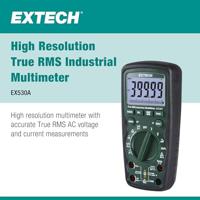 Extech Extech EX530A Multimeter Digitaal CAT IV 600 V Weergave (counts): 50000 - thumbnail