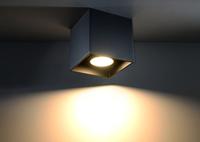 Sollux Plafondlamp Quad zwart - thumbnail