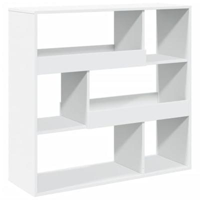 Boekenkast/kamerscherm 100x33x94,5 cm wit
