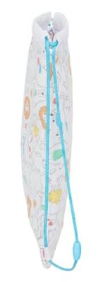 Rugtas met Koordjes Safta Zoo Beige 26 x 34 x 1 cm