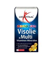 Lucovitaal Visolie & Multi 60Capsules - thumbnail