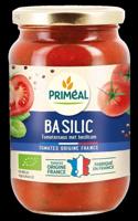Primeal Tomatensaus bascilicum uit Frankrijk bio 350 Gram - thumbnail
