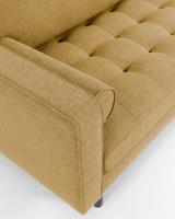 Debra 2-zits sofa in mosterd 182 cm - thumbnail