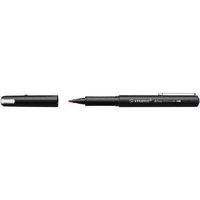 Fineliner STABILO dr!ver medium rood | 5 stuks