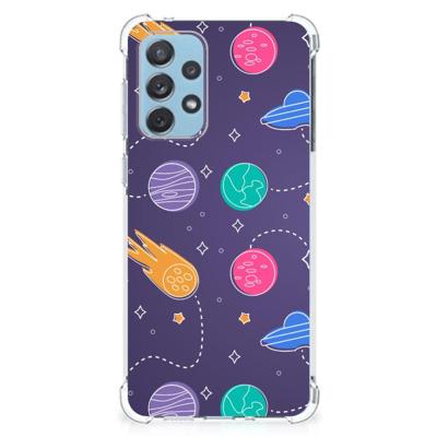 Samsung Galaxy A73 Anti Shock Bumper Case Space Samsung Galaxy A73 Anti Shock Bumper Case Space