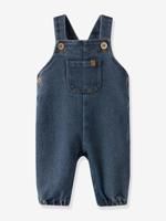 Salopet van jeans voor baby baggy fit LIL'ATELIER jeansblauw - thumbnail