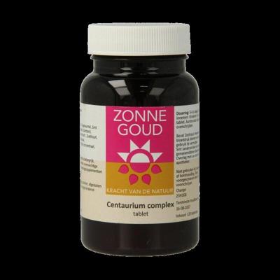 Zonnegoud Centaurium complex 120 Tabletten