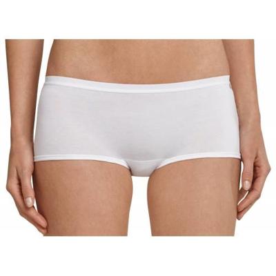 3-Pack dames Basic boxershort 95/5 - Elastisch katoen - Witte dames hipster