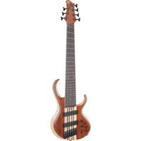 Ibanez BTB7MS Bass Workshop Natural Mocha Low Gloss 7-snarige elektrische basgitaar - thumbnail