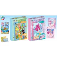 Moxy Foliekunst met lijst 26,5x19,5cm - thumbnail