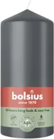 Bolsius stompkaars essentials 6.8x13cm stormy grey - thumbnail