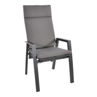 Amir Negro Standenstoel antraciete tuinstoel - thumbnail