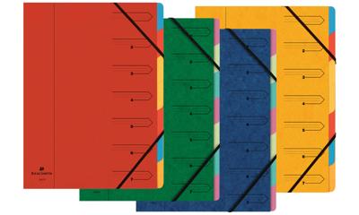 Exacompta Sorteermap 7-delig, geassorteerde kleuren Exacompta Sorteermap 7-delig, geassorteerde kleuren