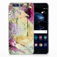 Smartphone hoesje Huawei P10 Plus Letter Painting - thumbnail