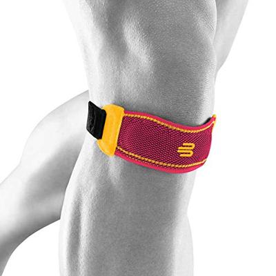 Bauerfeind Sports Knee Strap Patellabrace - M - Universeel - Roze Bauerfeind Sports Knee Strap Patellabrace - M - Universeel - Roze