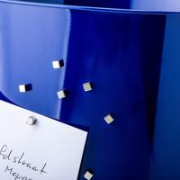 Trendform Magnet Kubiq - zilver - set van 10 stuks - thumbnail