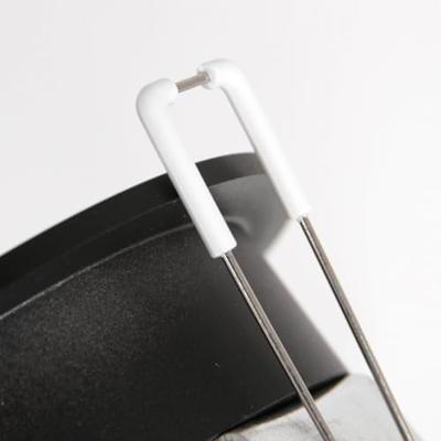 Steinhauer Zwarte inbouwspotPelite spot Ø 10cm - 3371ZW
