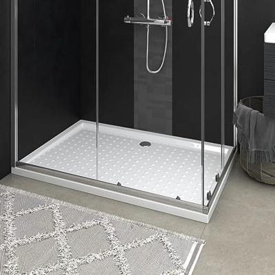 Douchebak met noppen 80x120x4 cm ABS wit
