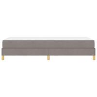 Boxspring bed Taupe en Bruin 90 x 190 cm - thumbnail