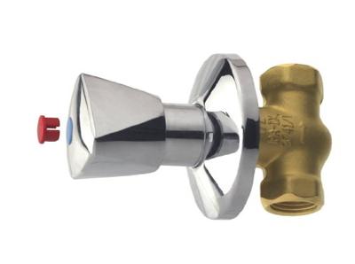 Cornat Wandinbouw-Kraan 3/4 Rozet D70Mm Ch - T303005 Cornat Wandinbouw-Kraan 3/4 Rozet D70Mm Ch - T303005