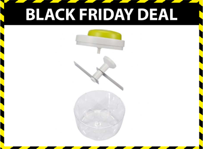 Hi Groentehakker - Kruidensnijder - 500ml - Wit