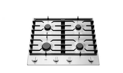 ATAG HG6411EBA kookplaat Zwart, Roestvrijstaal Ingebouwd Gaskookplaat 4 zone(s)