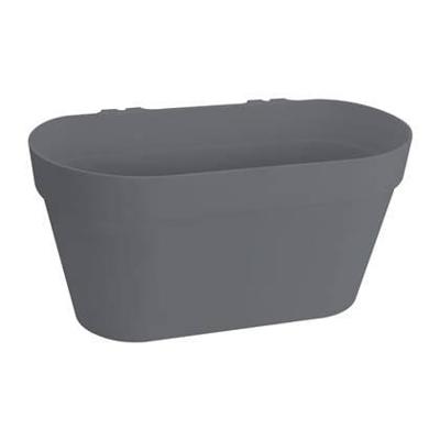 Elho Pot loft urban wall duo 28cm antraciet