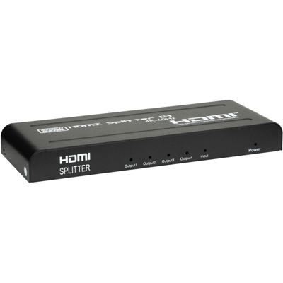 Showgear HDMI 2.0 splitter 1 in - 4 uit