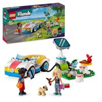 Lego friends electrische auto met oplaad punt 42609 - thumbnail