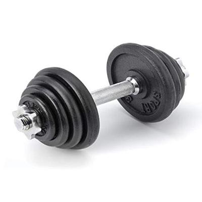Verstelbare dumbbellset - Focus Fitness - 2 x 15 kg - Gietijzer