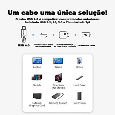 USB-kabel Vention TAVHF 1 m
