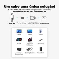 USB-kabel Vention TAVHF 1 m - thumbnail