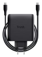 Oplader Trust 25527 100 W Zwart - thumbnail