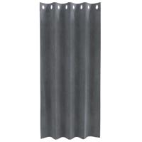 VidaXL Verduisterende gordijnen 2 pcs lichtgrijs 140 x 175 cm fluweel - thumbnail