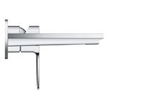 GROHE Lineare New waterbesparende afbouwdeel inbouw wandkraan L-size met uitloop 20.7cm chroom 23444001 - thumbnail
