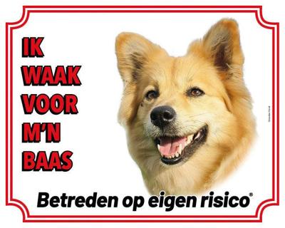 IJslandse Hond Waakbord