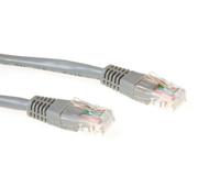 U/UTP kabel CAT5e 0,5 meter grijs - thumbnail