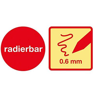 Eberhard Faber rollervulling, blauw