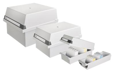 HAN 955-11 955-11 Kaartenbak Lichtgrijs Aantal kaarten (max.): 1.300 kaarten DIN A5 liggend