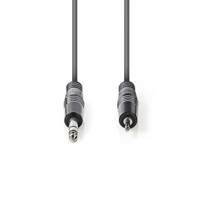 Nedis COTH23205GY15 Stereo Audiokabel 6,35 Mm Male - 3,5 Mm Male 1,5 M Grijs