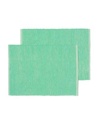 HEMA Placemats 35x45 ribbel - 2 stuks