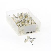 Kabelbeugels wit 5mm 5/20w - thumbnail